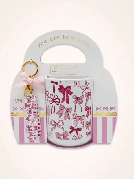 Simply Southern Bowtastic Mug Gift Set