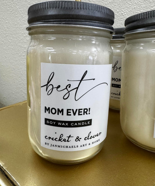 Best Mom Ever Candle (Dutch Apple Pie)