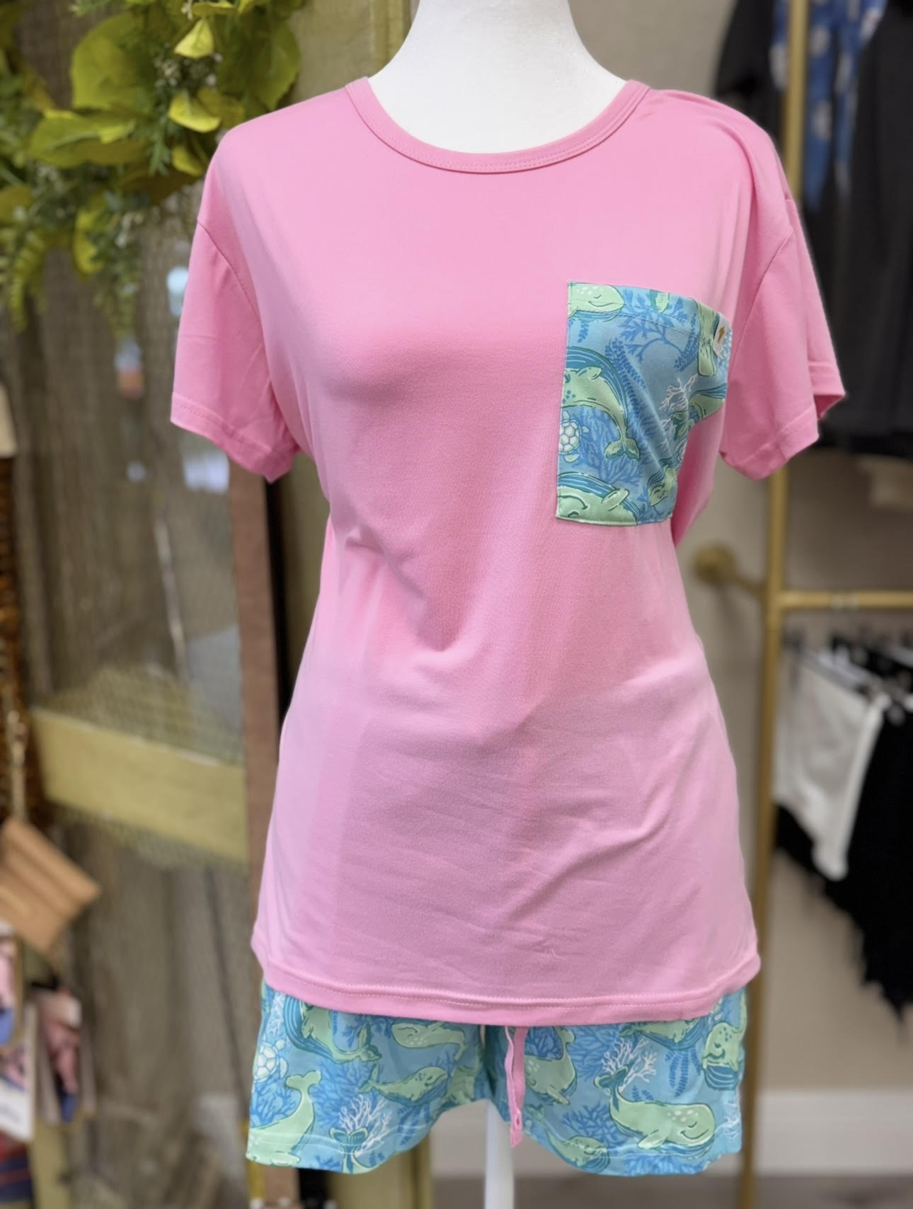 Simply Southern Whale Print Pajamas