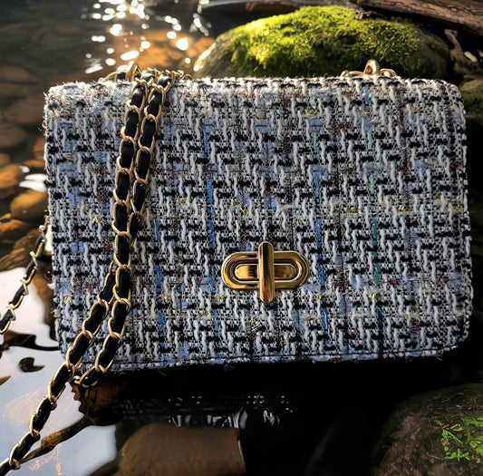 Tweed Crossbody Bag