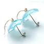 Dixie Bliss Blue Umbrella Earrings